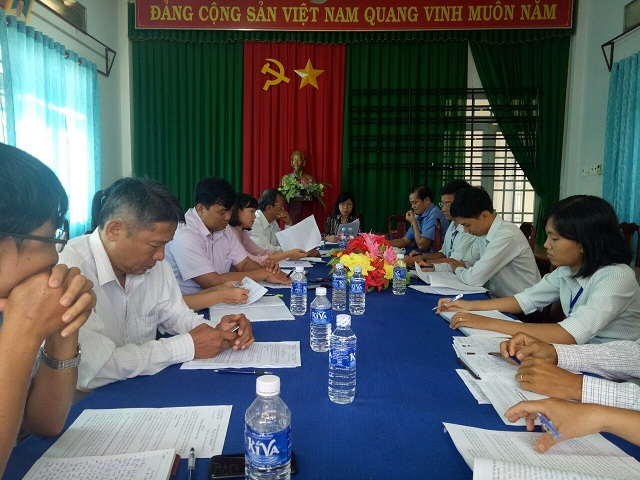Ban Pháp chế HĐND huyện Châu Thành: Giám sát kết quả thực hiện công tác cải cách hành chính từ đầu năm 2017 đến nay